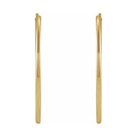 Flexible Endless Tube Hoop Earrings