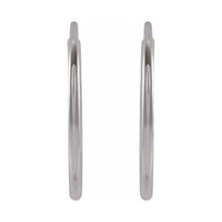 Flexible Endless Tube Hoop Earrings