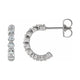 Accented Hoop Earrings