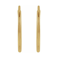 Flexible Endless Tube Hoop Earrings