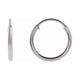 Flexible Endless Tube Hoop Earrings