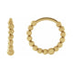 Beaded Hoop Earrings