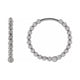 Beaded Hoop Earrings
