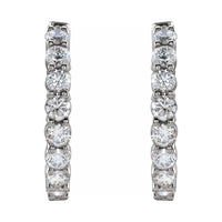 Inside-Outside Hoop Earrings