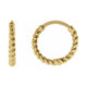 Rope Hoop Earrings