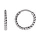 Rope Hoop Earrings