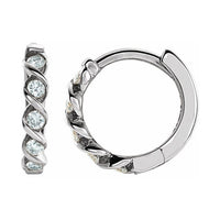 Twisted Hoop Earrings