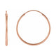 Flexible Endless Tube Hoop Earrings