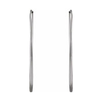 Flexible Endless Tube Hoop Earrings
