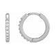 Accented Huggie Earrings