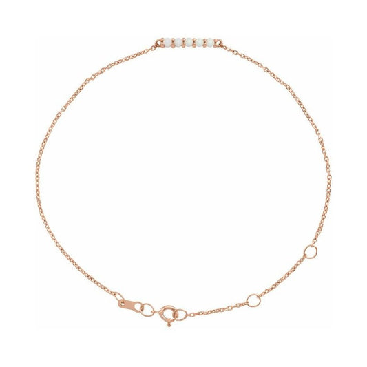 Cabochon Bar Bracelet