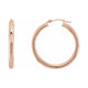 Tube Hoop Earrings
