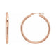 Tube Hoop Earrings