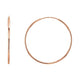 Endless Tube Hoop Earrings
