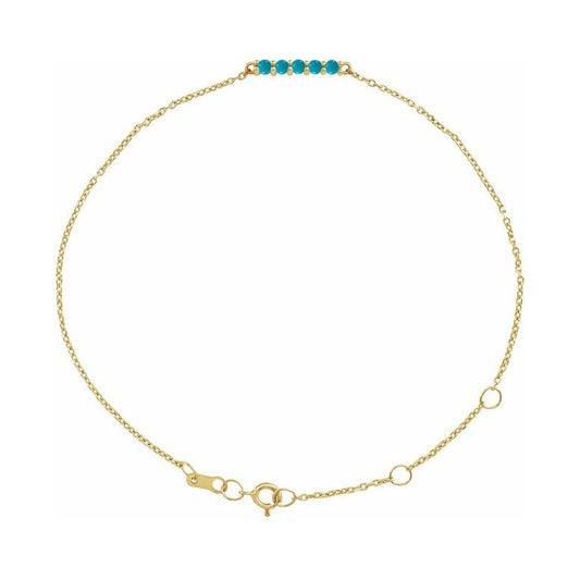 Cabochon Bar Bracelet