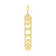 Moon Phase Bar Necklace or Pendant