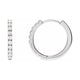Lab-Grown Diamond Hoop Earrings