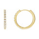 Lab-Grown Diamond Hoop Earrings
