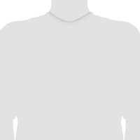 14k White Gold .95 mm Carded Cable Rope Chain