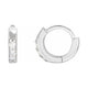Accented Huggie Earrings