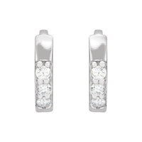 Accented Huggie Earrings