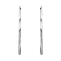 Endless Tube Hoop Earrings