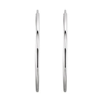 Endless Tube Hoop Earrings