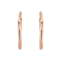 Endless Tube Hoop Earrings