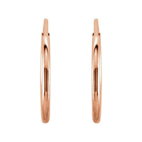 Endless Tube Hoop Earrings