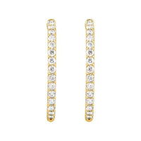Inside-Outside Hoop Earrings
