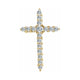 Accented Cross Pendant