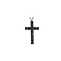 Accented Cross Pendant