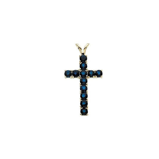 Accented Cross Pendant