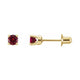 Round 4-Prong Stud Earrings