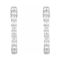 Inside-Outside Hoop Earrings
