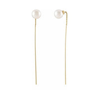 Pearl Threader Earrings