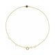 Bezel-Set Link Bracelet