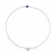 Bezel-Set Link Bracelet