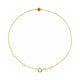 Bezel-Set Link Bracelet