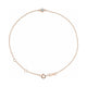 Bezel-Set Link Bracelet