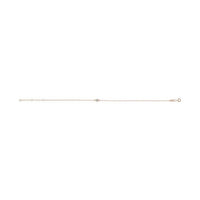 Bezel-Set Link Bracelet
