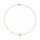 Bezel-Set Link Bracelet