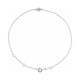 Bezel-Set Link Bracelet
