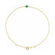 Bezel-Set Link Bracelet