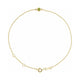 Bezel-Set Link Bracelet