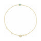 Bezel-Set Link Bracelet