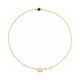 Bezel-Set Link Bracelet