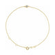 Bezel-Set Link Bracelet