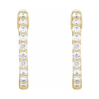 Inside-Outside Hoop Earrings