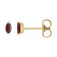 Solitaire V-Prong Stud Earrings